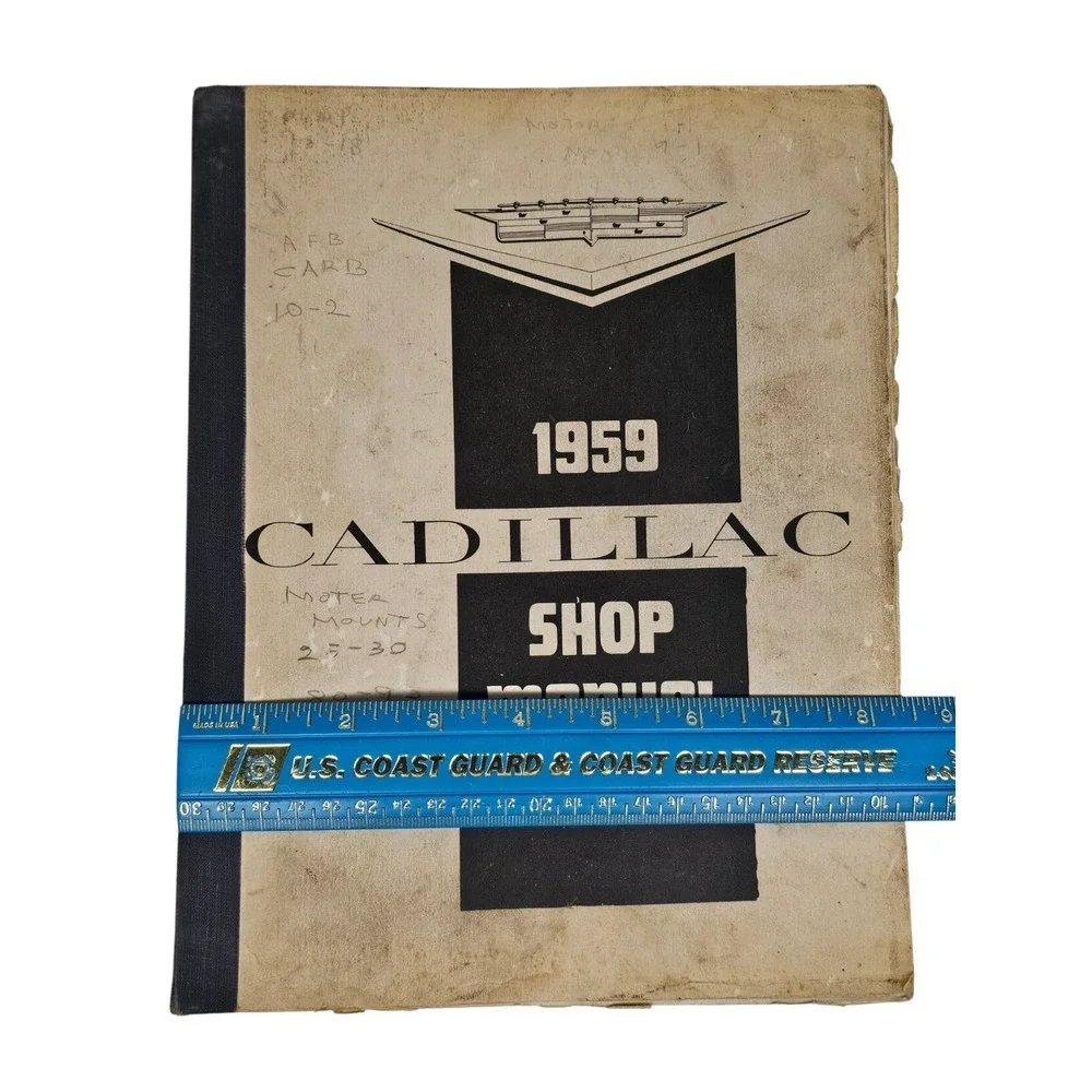 1959 Cadillac Shop Manual‎ Covering 1959-67 Passenger Cars and 68 Chassis